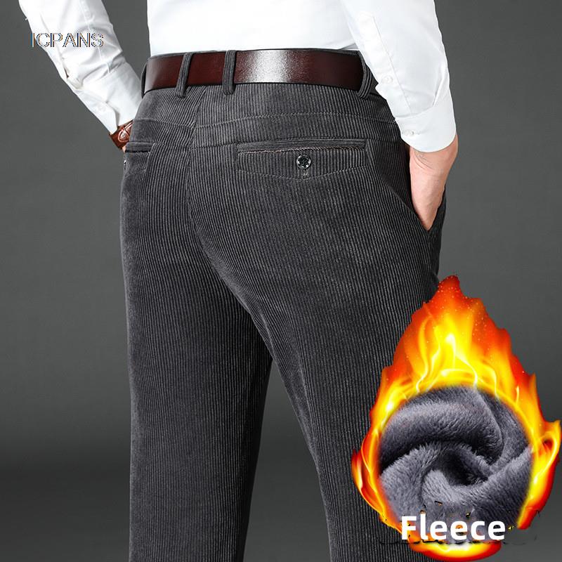 Winter Corduroy Mens Pants Thi - Corduroy Pant Warm 评论和价格