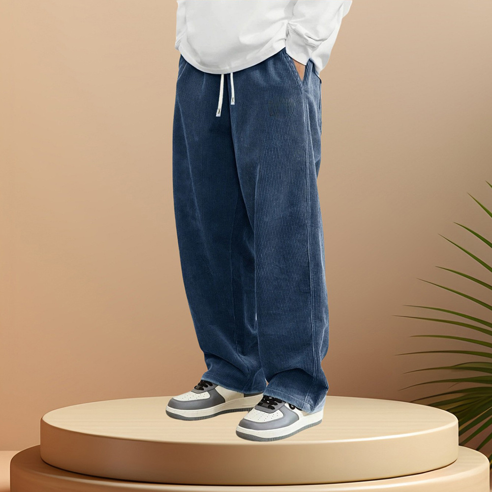 Autumn Winter Warm Motorcycle  - Corduroy Pant Warm 评论和价格