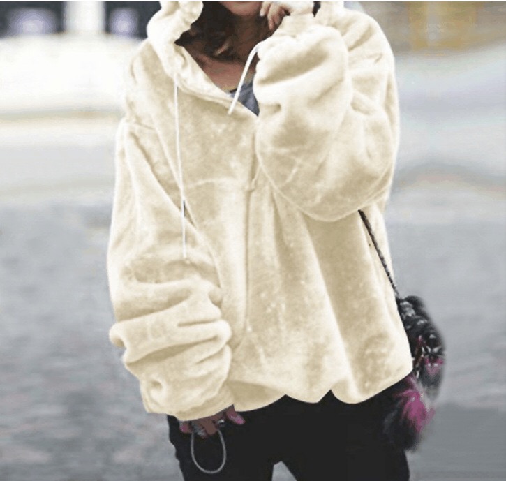 Women's Faux Fur Coat autumn w - Wool Coat Peacoat 评论和价格