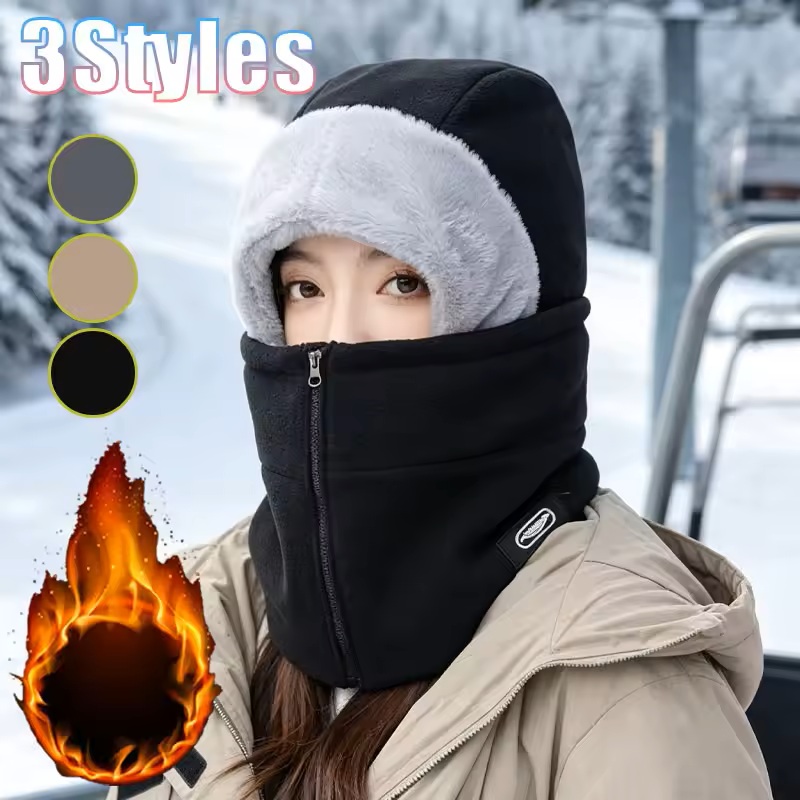 Winter Unisex Windproof Cyclin - Neck Gaiter Fleece 评论和价格