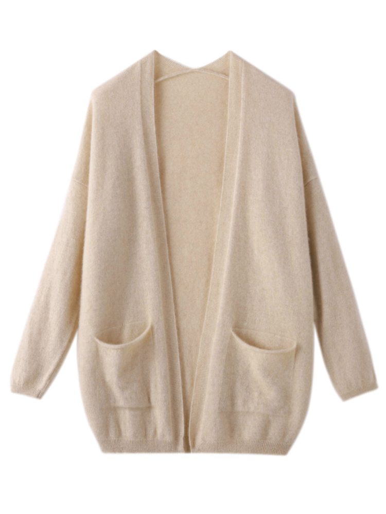 Spring Autumn New Women Cardig - Wool Coat Peacoat 评论和价格