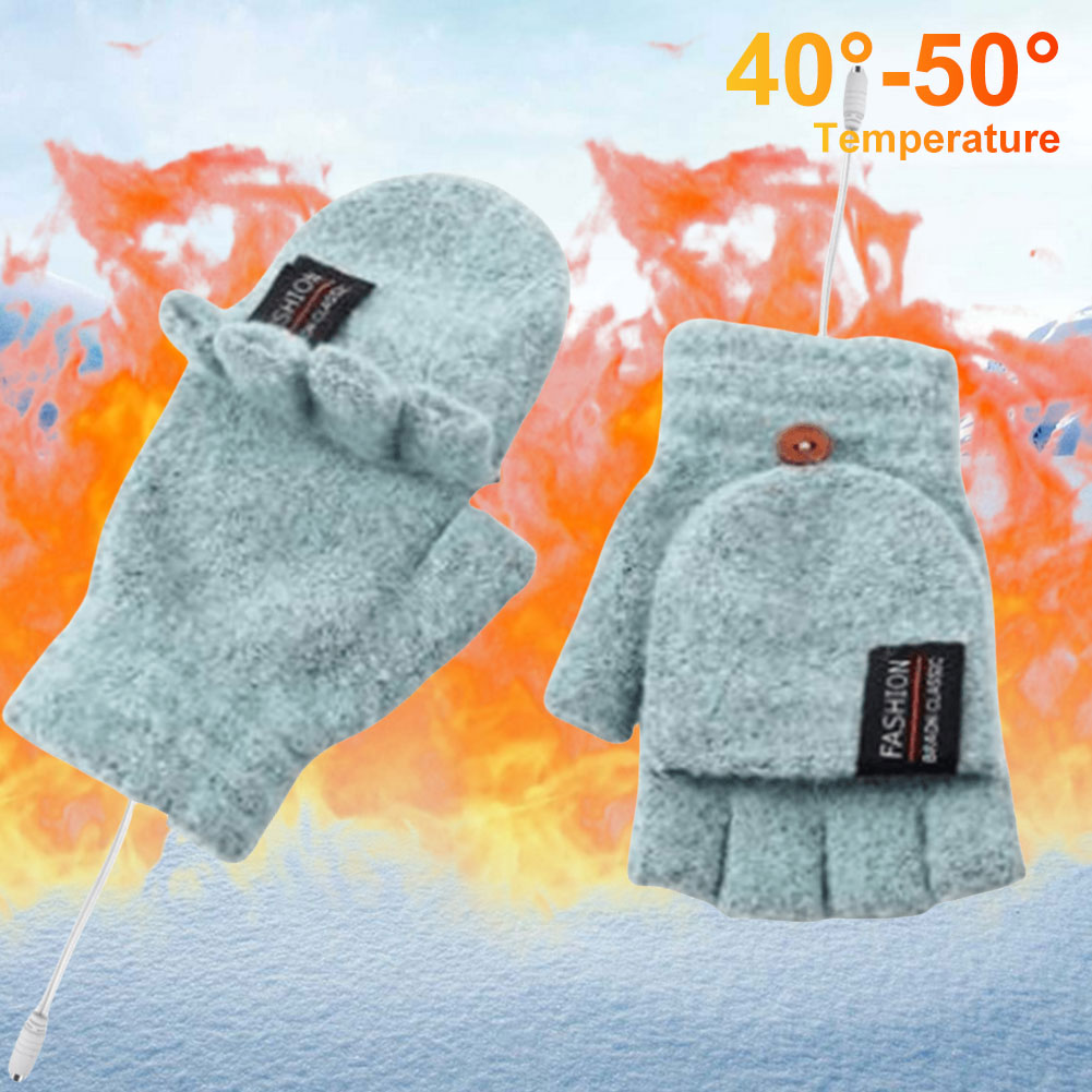USB Electric Heated Gloves Adj - Hand Warmer Electric 评论和价格